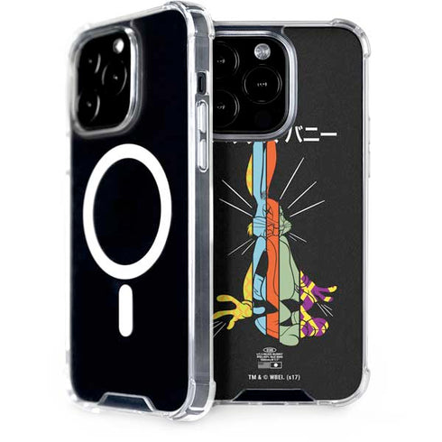 Looney Tunes Bugs Bunny Sliced Juxtapose iPhone 15 Pro MagSafe Case